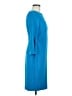 Calvin Klein Solid Blue Cocktail Dress Size 6 - photo 4