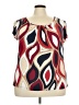 MICHAEL Michael Kors Red Short Sleeve Blouse Size 2X - photo 1