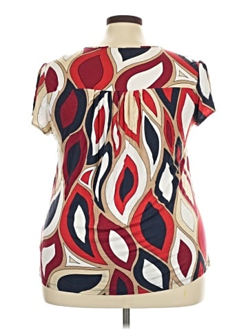 MICHAEL Michael Kors Short Sleeve Blouse (view 2)