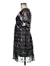 Free People 100% Polyester Paisley Black Cocktail Dress Size 8 - photo 5