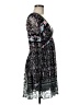 Free People 100% Polyester Paisley Black Cocktail Dress Size 8 - photo 4