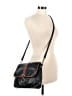 Laudi Vidni 100% Leather Color Block Green Black Leather Messenger One size - photo 2