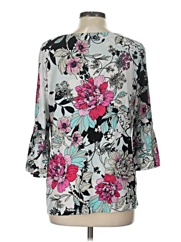Ellen Tracy 3/4 Sleeve Blouse (view 2)