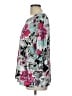 Ellen Tracy Silver 3/4 Sleeve Blouse Size L - photo 5