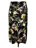 Roz & Ali Tropical Black Casual Skirt Size L - photo 2