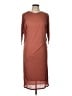 Halston Brown Casual Dress Size EU (FR) 44 / US 12 - photo 1