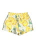 Endless Rose Floral Yellow Shorts Size S - photo 2