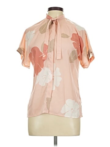 Jones New York Short Sleeve Blouse (view 1)