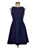 Theory Solid Blue Casual Dress Size 4 - photo 1