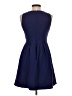 Theory Solid Blue Casual Dress Size 4 - photo 2