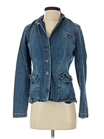 New York & Company Denim Jacket (view 1)