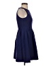 Theory Solid Blue Casual Dress Size 4 - photo 4