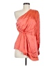 Cinq à Sept 100% Silk Orange Long Sleeve Blouse Size M - photo 1