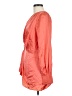 Cinq à Sept 100% Silk Orange Long Sleeve Blouse Size M - photo 5