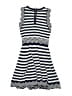 Milly Minis Stripes Blue Dress Size 7 - 8 - photo 2