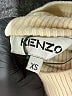 Kenzo 100% Wool Tan Ivory Wool Pullover Sweater Size XS - photo 7