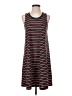 Madewell Stripes Brown Casual Dress Size S - photo 1