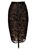 BCBGMAXAZRIA 100% Polyester Animal Print Brown Formal Skirt Size XS - photo 2