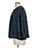 Nine West 100% Polyester Teal 3/4 Sleeve Blouse Size L - photo 5
