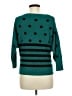 BCX Polka Dots Green Pullover Sweater Size M - photo 2