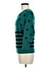 BCX Polka Dots Green Pullover Sweater Size M - photo 5