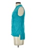 E&M Collection Teal Sleeveless Blouse Size S - photo 5
