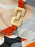 Shein Curve 100% Polyester Orange 3/4 Sleeve Blouse Size 20 Plus (4) - photo 7
