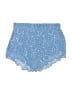 Rococo Sand 100% Viscose Hearts Blue Shorts Size M - photo 2