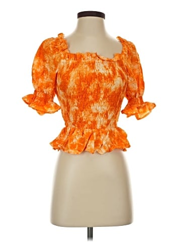 Cake For Dinner 3/4 Sleeve Blouse (view 1)