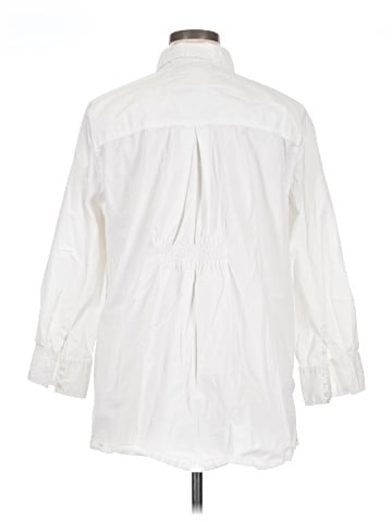 Liz & Me 3/4 Sleeve Button-Down Shirt (view 2)