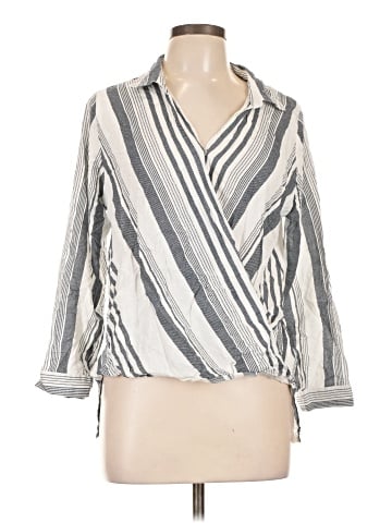 Lulus 3/4 Sleeve Blouse (view 1)