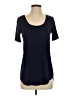 Three Dots Blue Short Sleeve T-Shirt Size S - photo 1