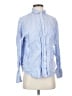 J.Crew 100% Linen Blue Long Sleeve Button-Down Shirt Size 4 - photo 1