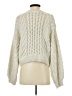 Topshop 100% Acrylic Argyle Ivory Pullover Sweater Size 2 - photo 2