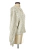 Topshop 100% Acrylic Argyle Ivory Pullover Sweater Size 2 - photo 4