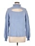 Willow & Root Blue Turtleneck Sweater Size L - photo 1