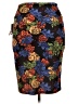Lularoe Print Black Casual Skirt Size XL - photo 2