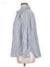 Chenault Stripes Blue Long Sleeve Blouse Size 1X - photo 5