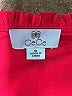 CeCe Pink 3/4 Sleeve Blouse Size M - photo 7