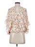 Daytrip 100% Polyester Pink 3/4 Sleeve Blouse Size S - photo 1