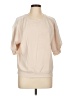 Nine Britton Tan Short Sleeve Blouse Size L - photo 1