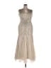 Xscape 100% Polyester Tan Gold Cocktail Dress Size 18 - photo 1