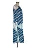 Esprit 100% Polyester Stripes Blue Casual Dress Size 6 - photo 4