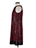 MSK Animal Print Red Cocktail Dress Size 8 - photo 5