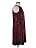 MSK Animal Print Red Cocktail Dress Size 8 - photo 4