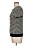 Worthington 100% Cotton Houndstooth Black Pullover Sweater Size L - photo 5