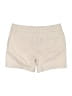 Ann Taylor LOFT Solid Tan Khaki Shorts Size 8 - photo 2