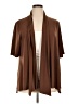 Susan Graver Brown Cardigan Size 1X - photo 1