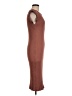 Zara Solid Brown Casual Dress Size M - photo 4