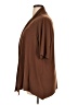 Susan Graver Brown Cardigan Size 1X - photo 5